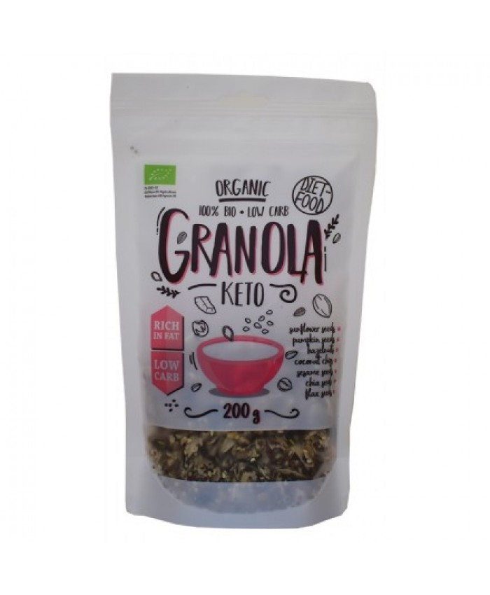 ΓΚΡΑΝΟΛΑ ΚΕΤΟ ΒΙΟ 200gr
